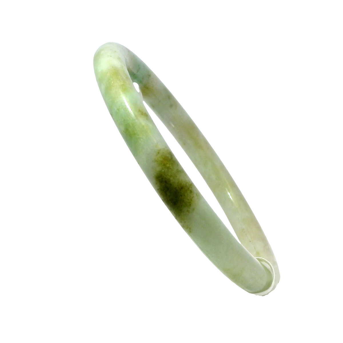 Natural Burmese Jadeite Bangle – Size 54.5 | SL790