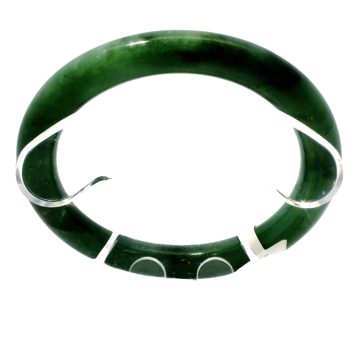 Natural Burmese Jadeite Bangle – Size 54.6 | SL013