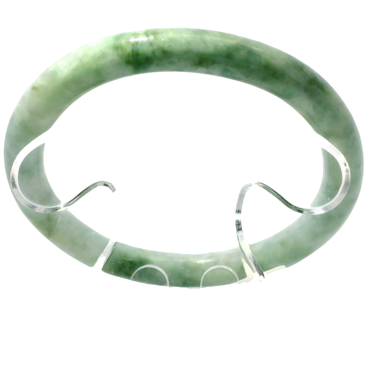 Natural Burmese Jadeite Bangle – Size 54 | SL750