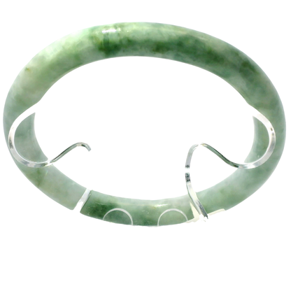 Natural Burmese Jadeite Bangle – Size 54 | SL750