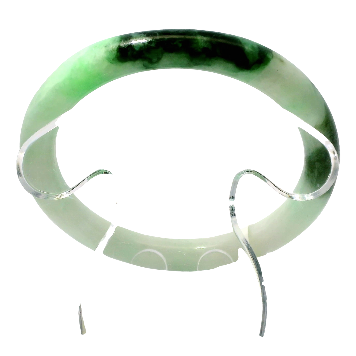 Natural Burmese Jadeite Bangle – Size 56 | SL978