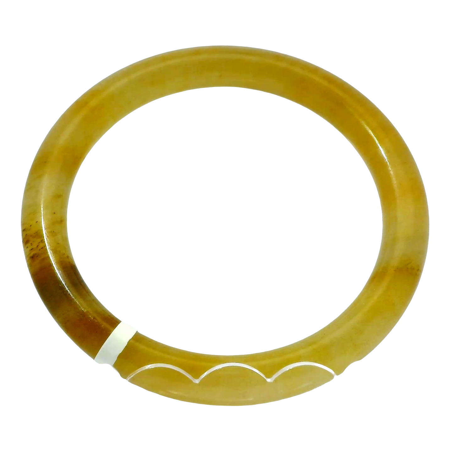 Natural Burmese Jadeite Bangle | SL034