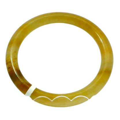 Natural Burmese Jadeite Bangle | SL034