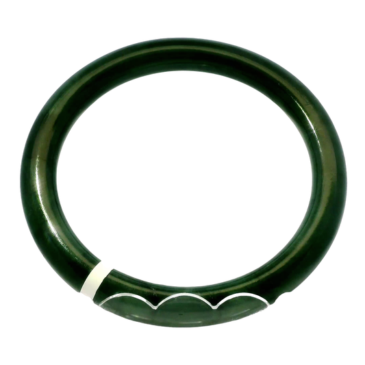 Natural Burmese Jadeite Bangle – Size 56 | SL976
