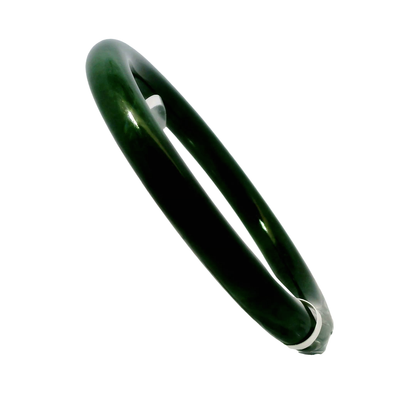 Natural Burmese Jadeite Bangle – Size 56 | SL976