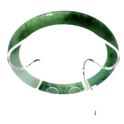 Natural Burmese Jadeite Bangle – Size 56.4 | SL980