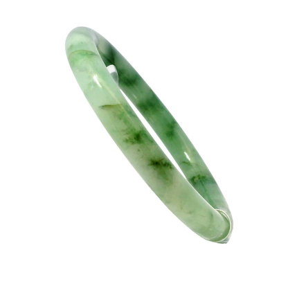 Natural Burmese Jadeite Bangle – Size 56.2 | SL984