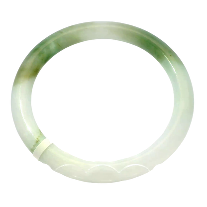 Natural Burmese Jadeite Bangle – Size 56 | SL306
