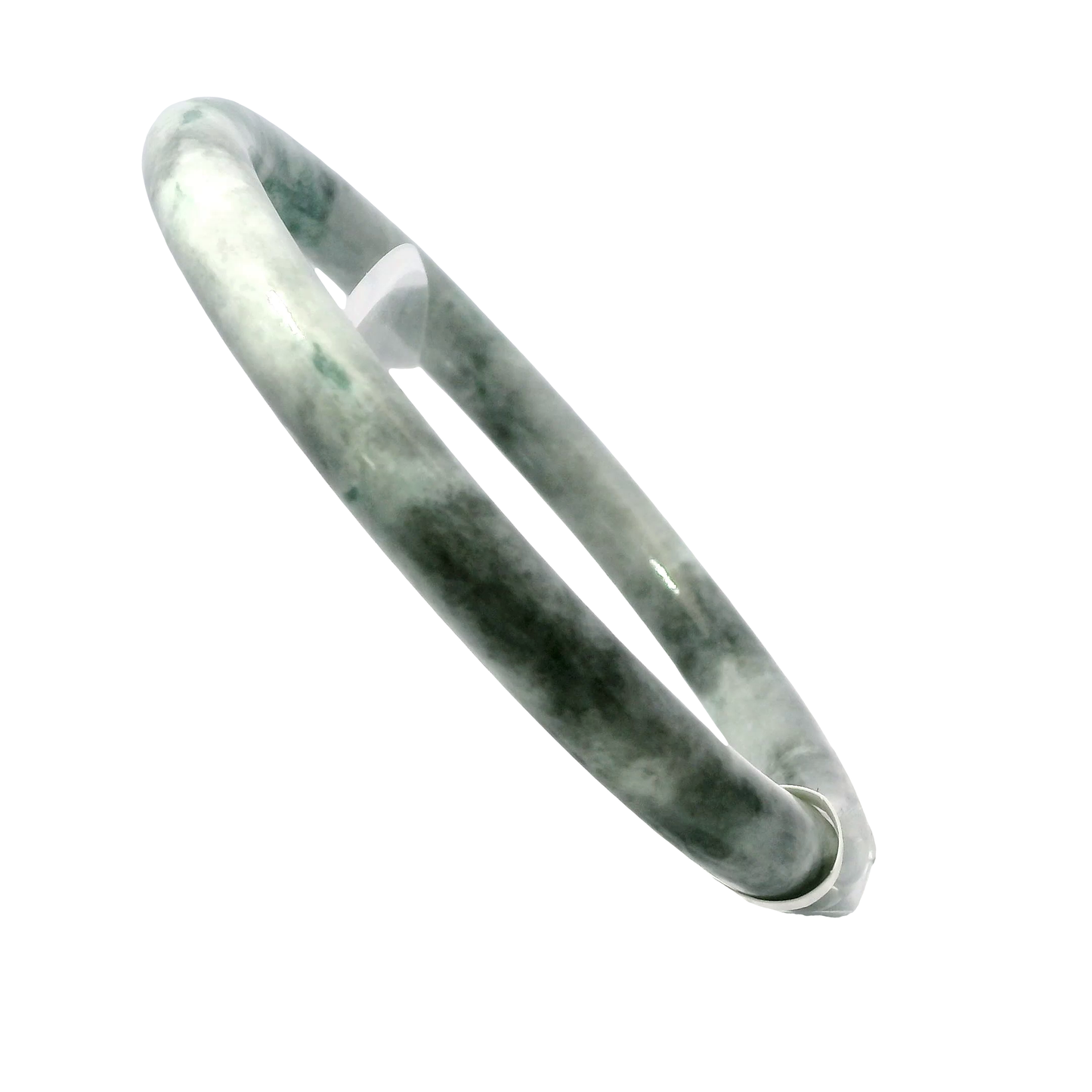 Natural Burmese Jadeite Bangle – Size 61.5 | SL773
