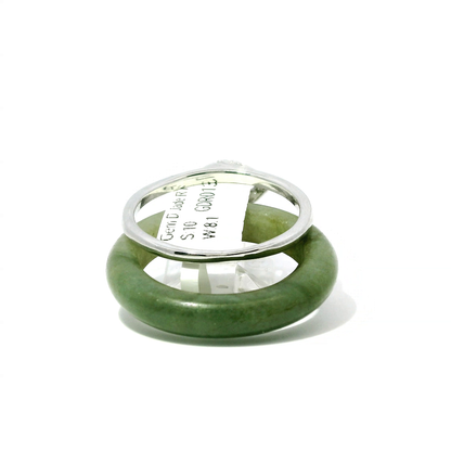 Imperial Vintage Jadeite Detachable Ring with Amethyst