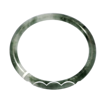 Natural Burmese Jadeite Bangle – Size 63 | SL079