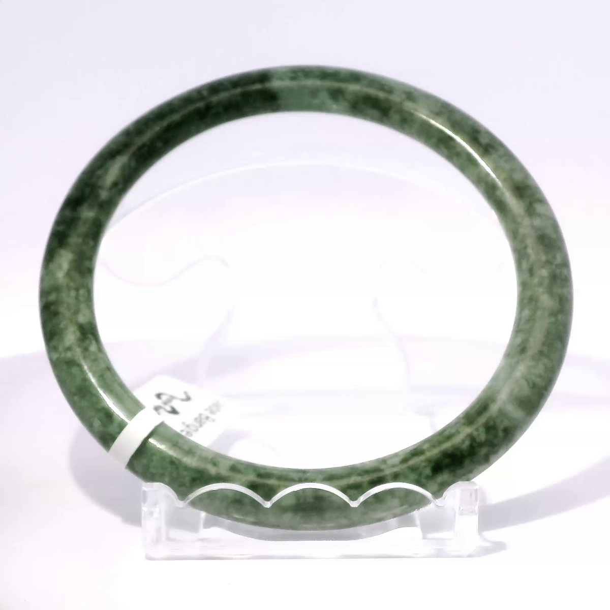 Natural Burmese Jadeite Bangle – Size 63 | SL794