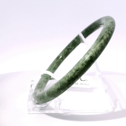 Natural Burmese Jadeite Bangle – Size 63 | SL794