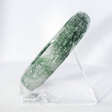 S59 Ocean Blue Money Elder Dragon Carved Jade Bangle