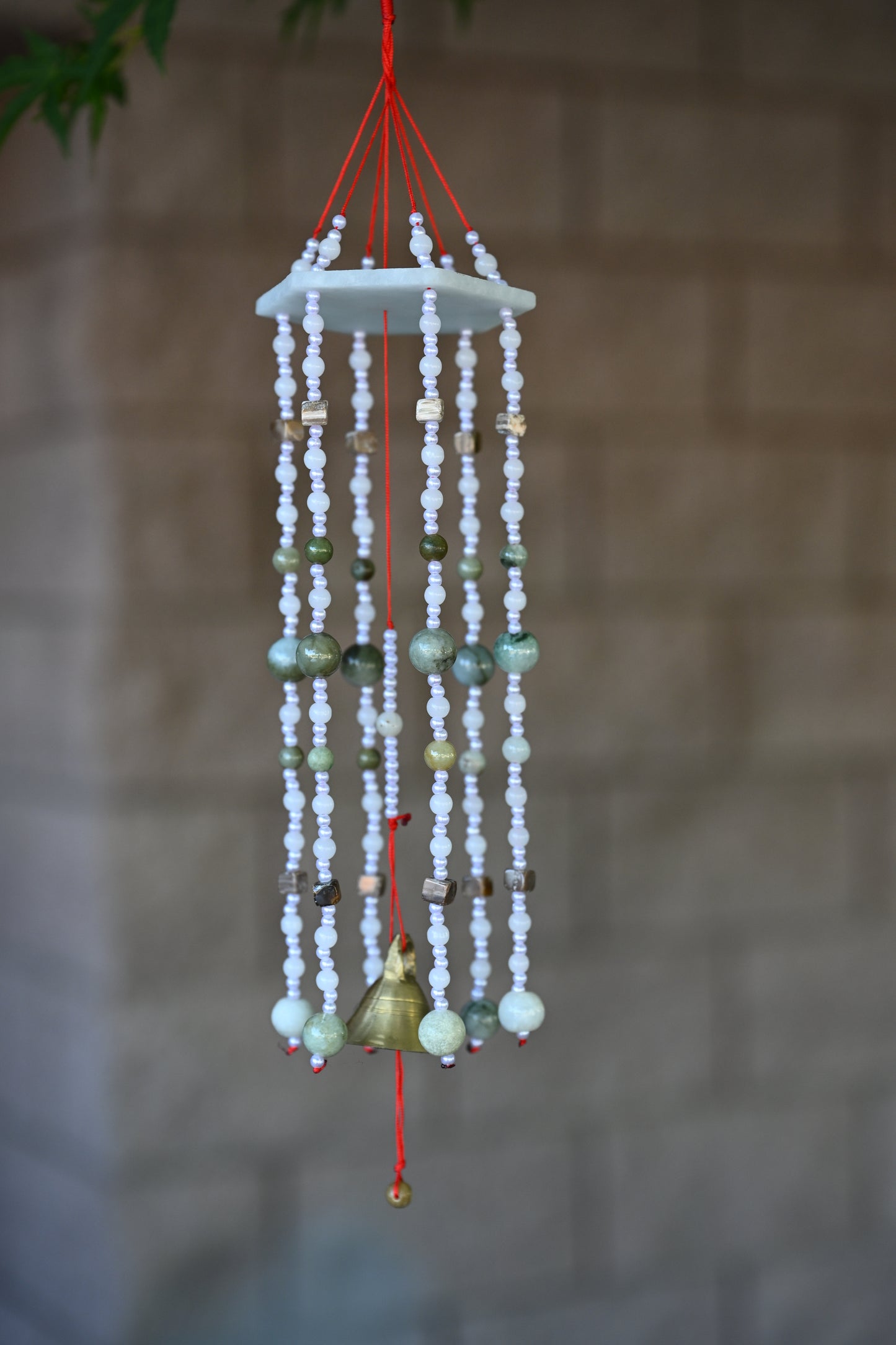 Small White Jade Windchime