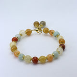 8mm Jade Bead Bracelet with Clasp