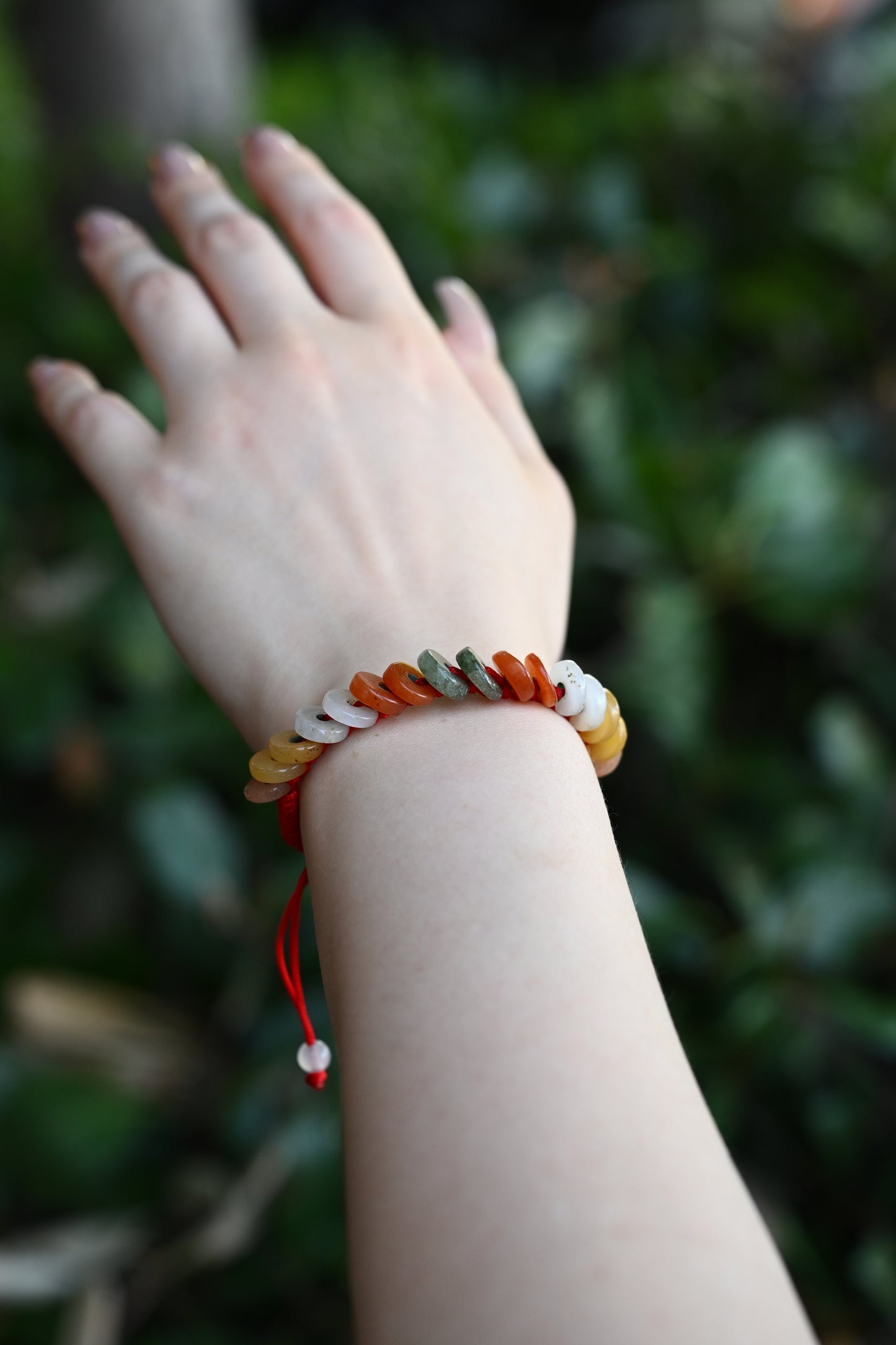 Adjustable Jade Money Coin Bracelets