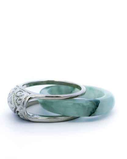 Detachable Jade Rings