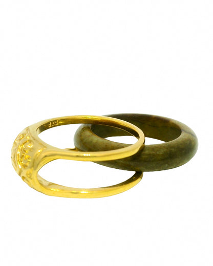 Detachable Jade Rings