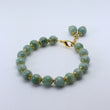 8mm Jade Bead Bracelet with Clasp