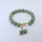 8mm Jade Bead Bracelet with Clasp