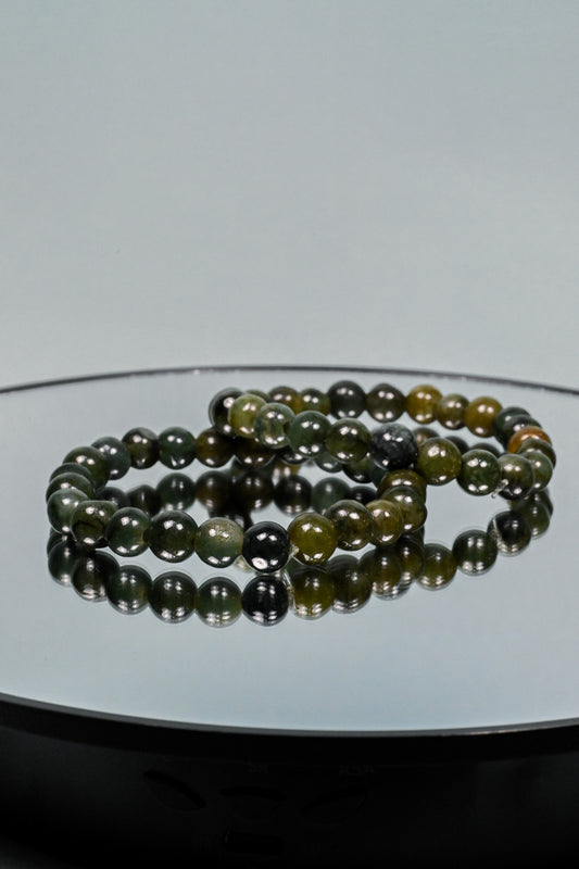 7mm Jade Bead Bracelet