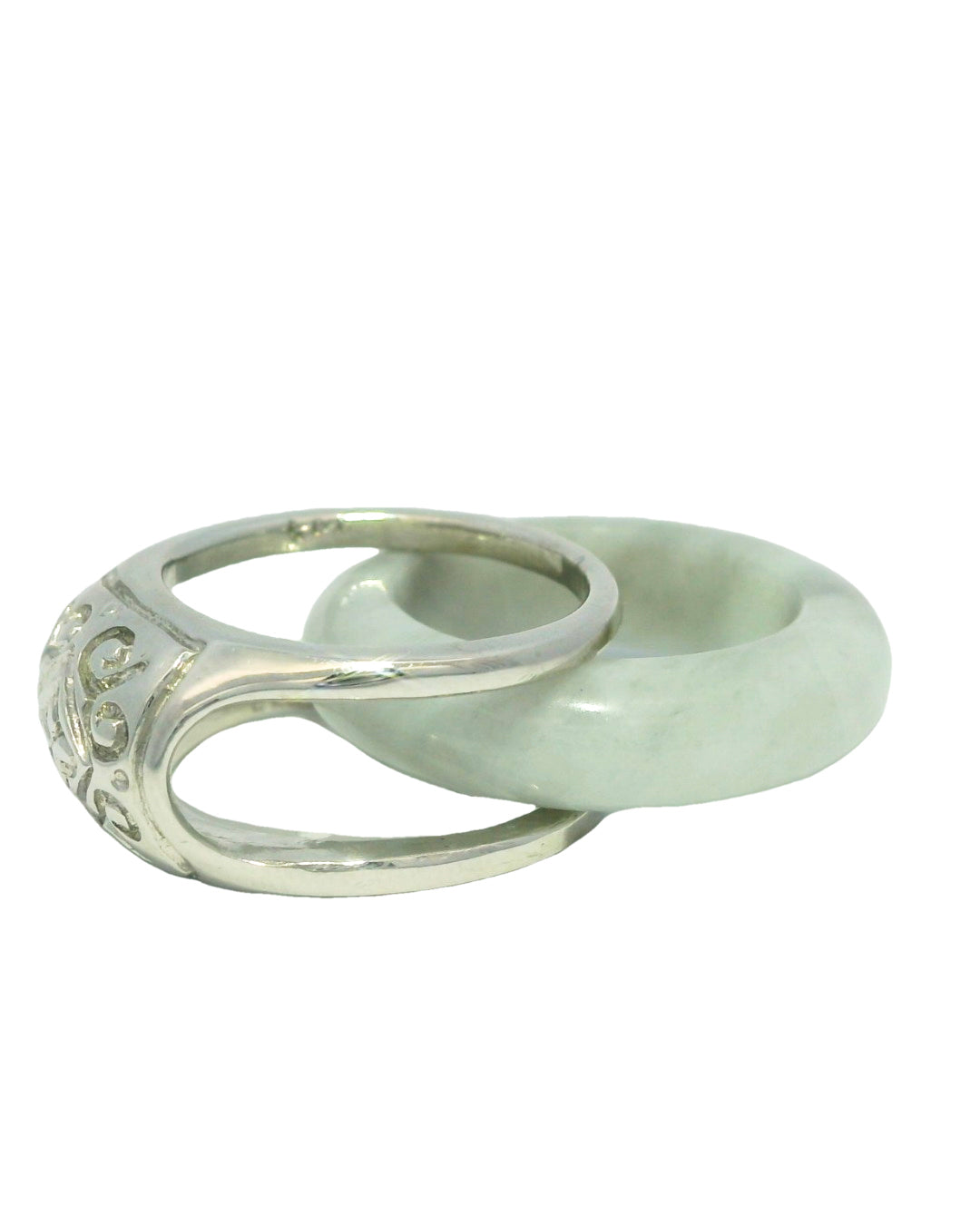 Detachable Jade Rings