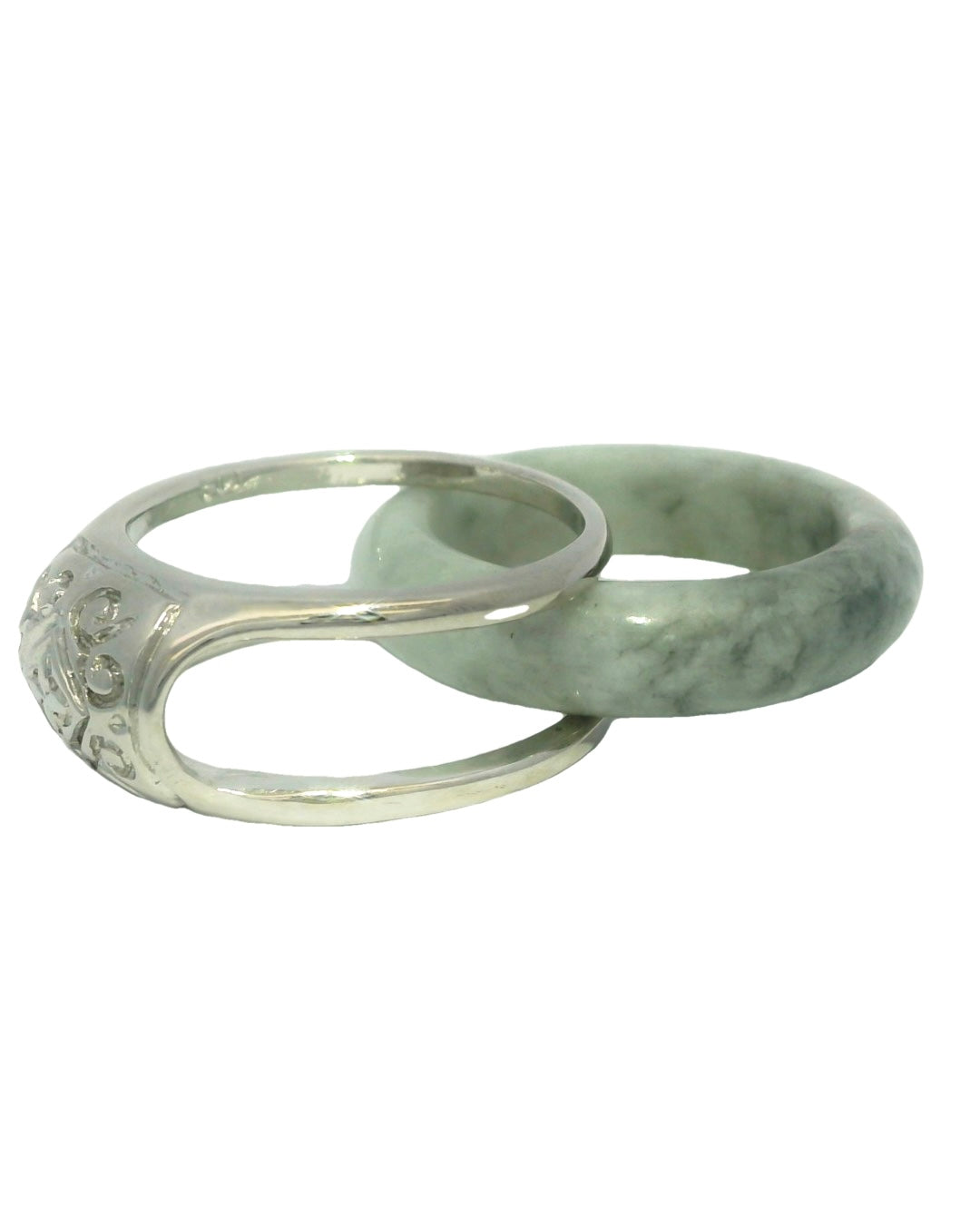 Detachable Jade Rings
