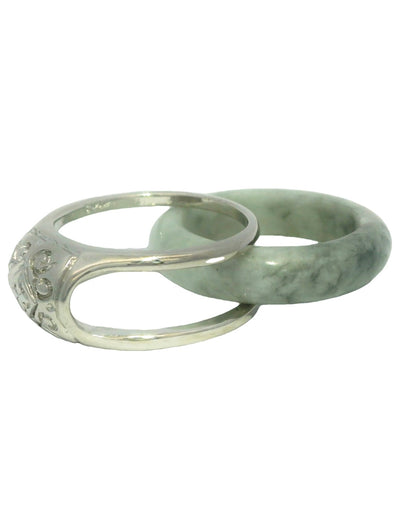 Detachable Jade Rings