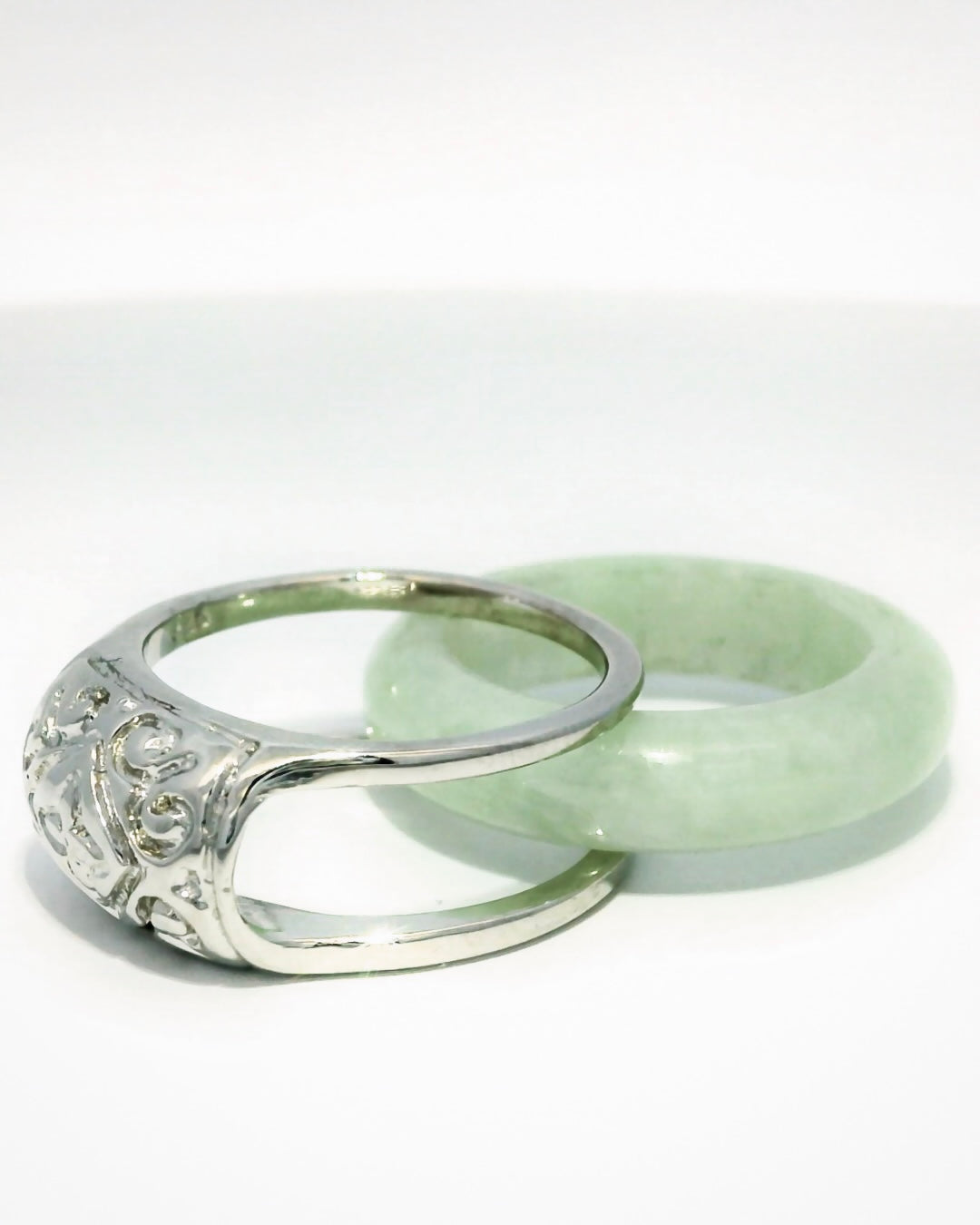 Detachable Jade Rings