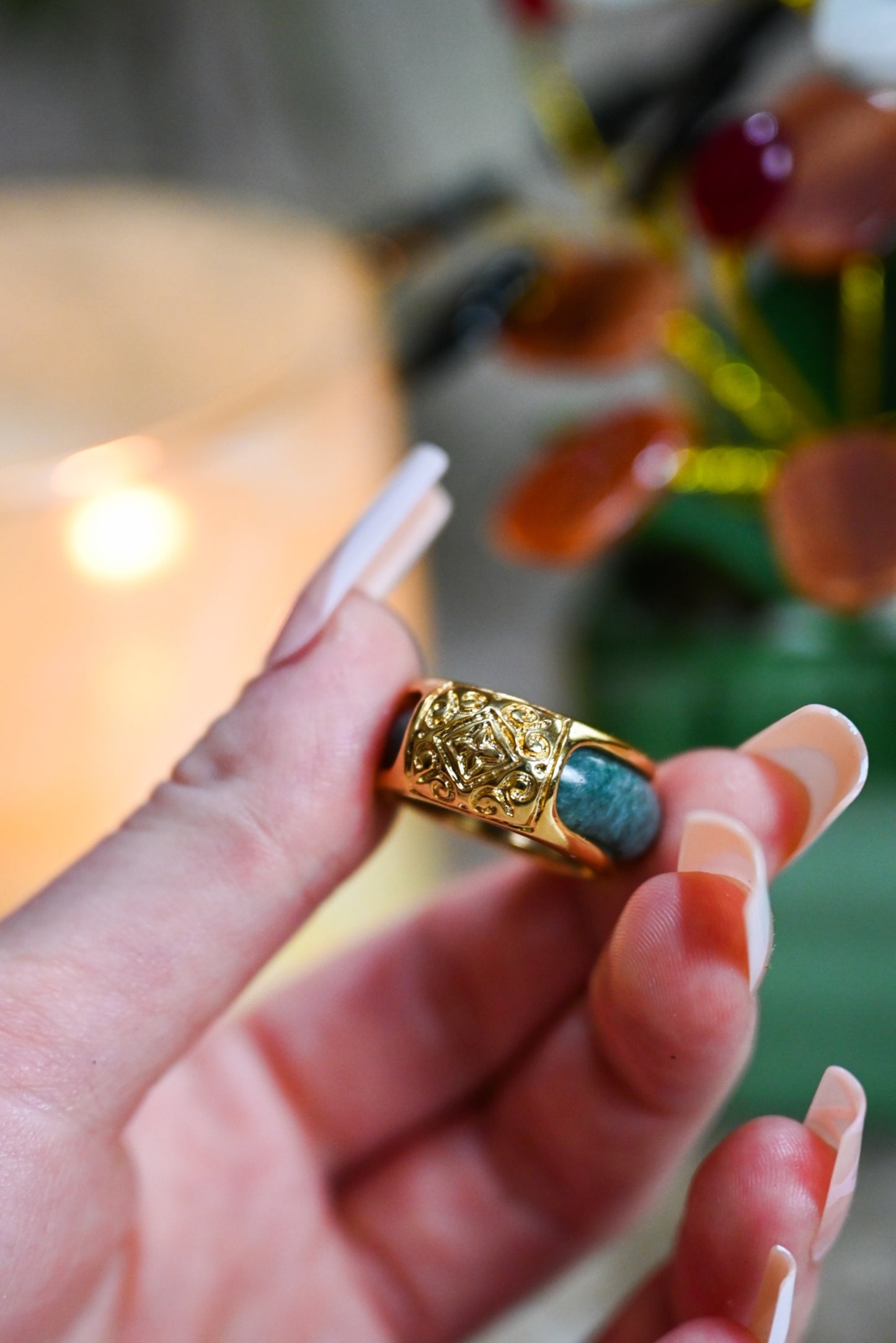 Detachable Jade Rings