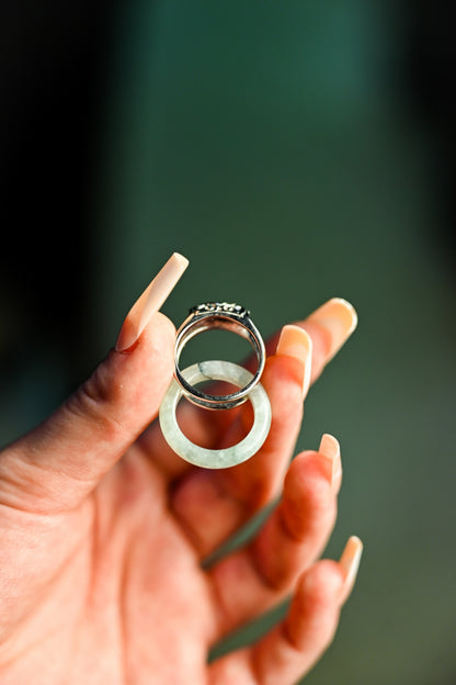 Detachable Jade Rings