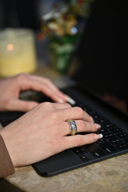 Detachable Jade Rings