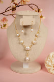 Infinity Teardrop Pearl Set