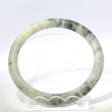 59 Off-White Wuji Round Jade Bangle