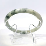 59 Off-White Wuji Round Jade Bangle