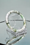 Moss in the Snow Round Cut Bangle