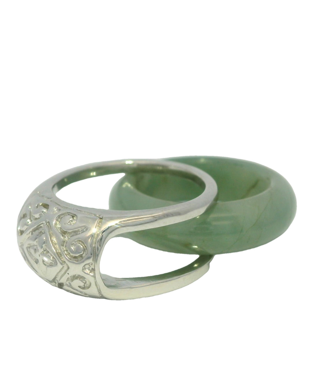 Detachable Jade Rings