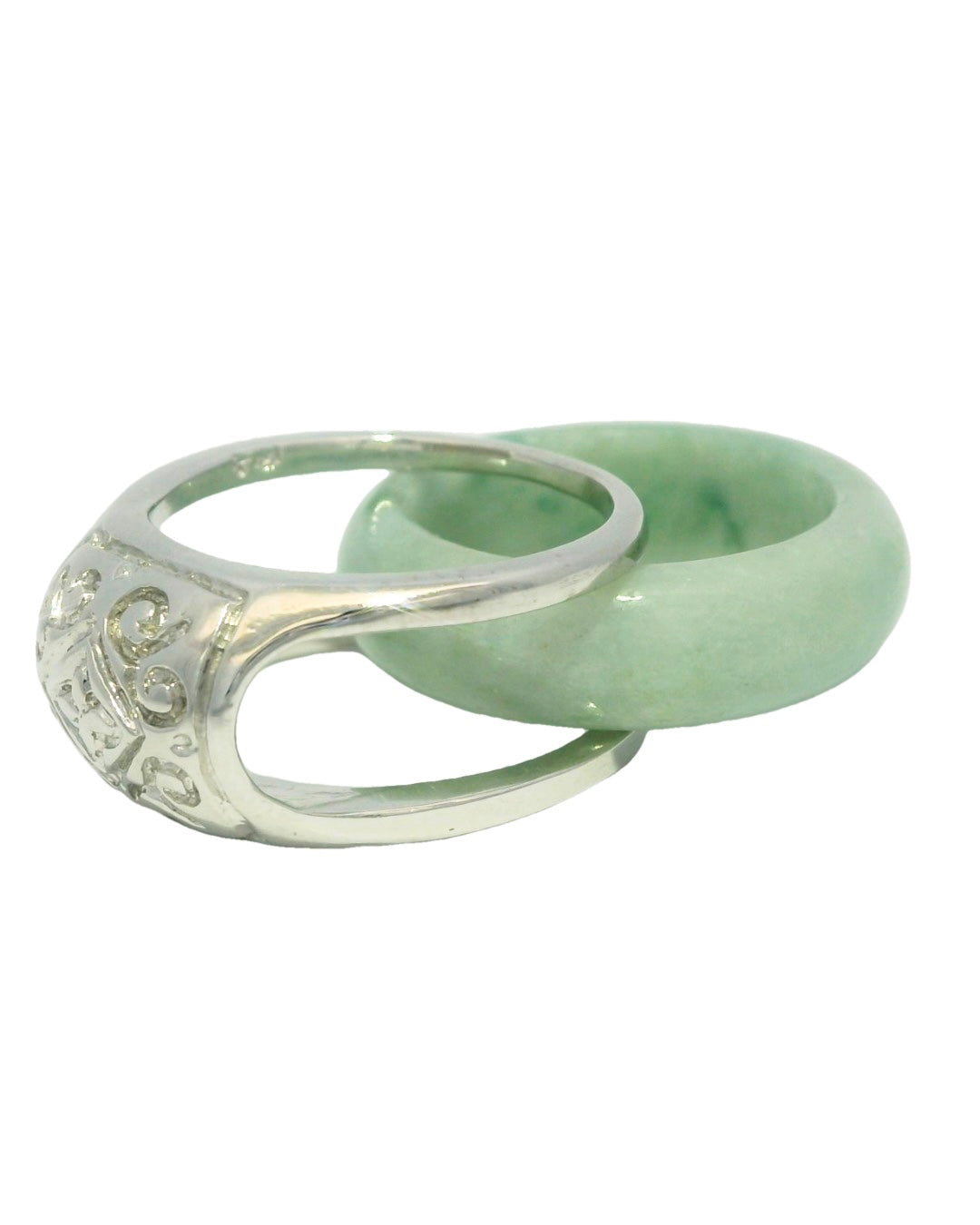Detachable Jade Rings