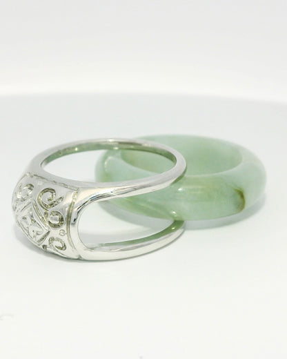 Detachable Jade Rings