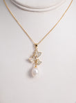 Golden Monarch Pearl Necklace