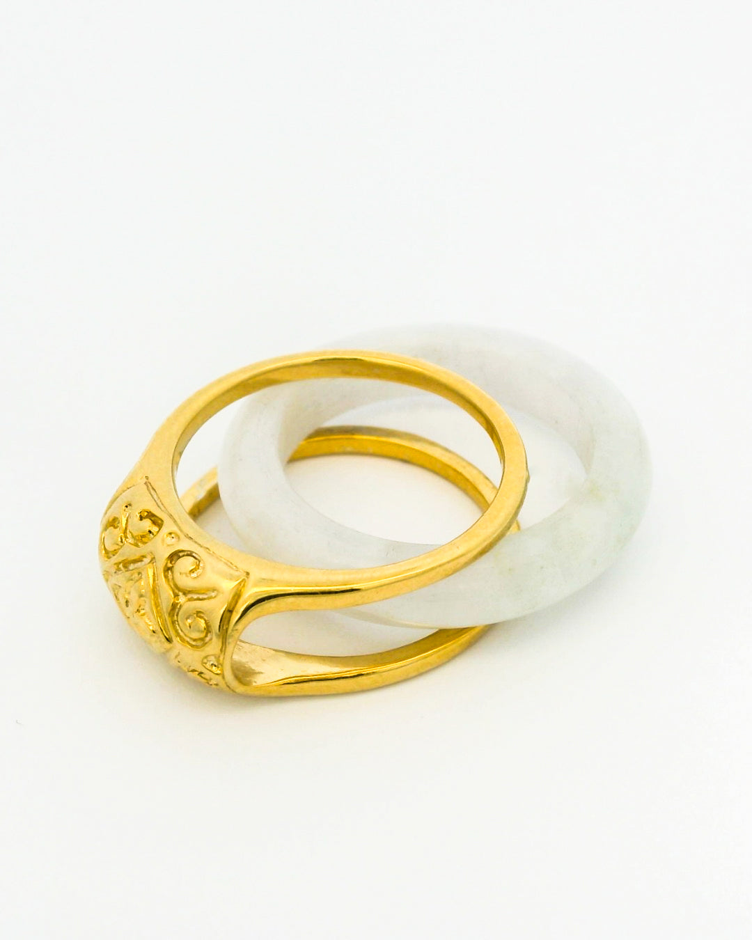 Detachable Jade Rings