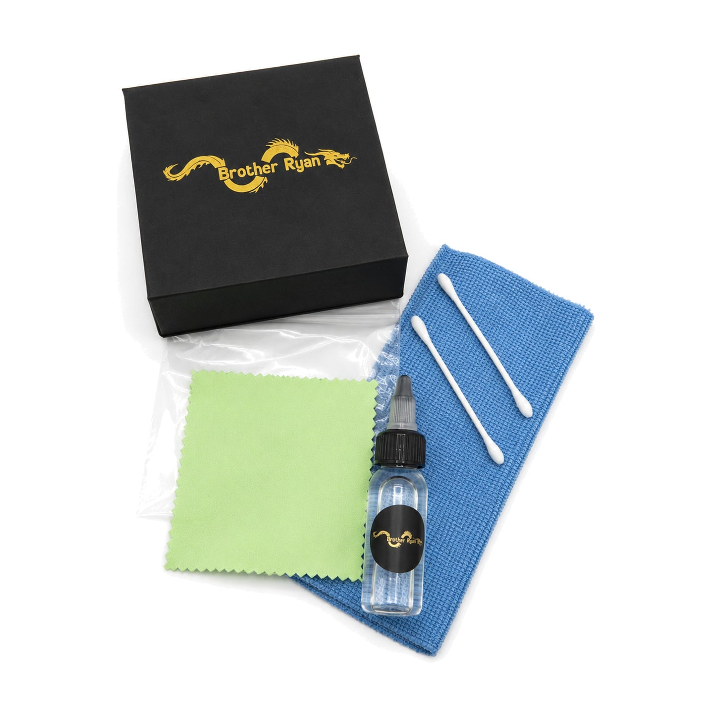 Jade Jewelry Cleaning Kit – Care Solution, Microfiber & Anti-Tarnish Cloth