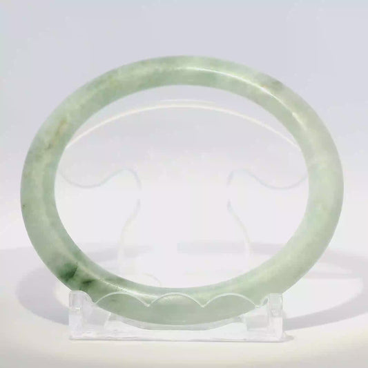 Natural Burmese Jadeite Bangle – Size 61.3 | SL415