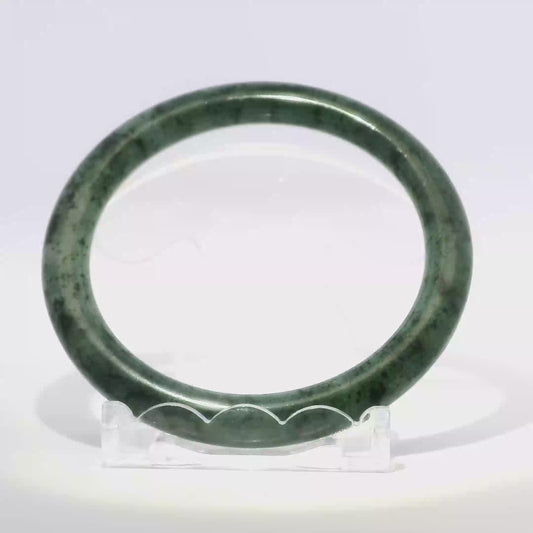 Natural Burmese Jadeite Bangle – Size 59 | SL484