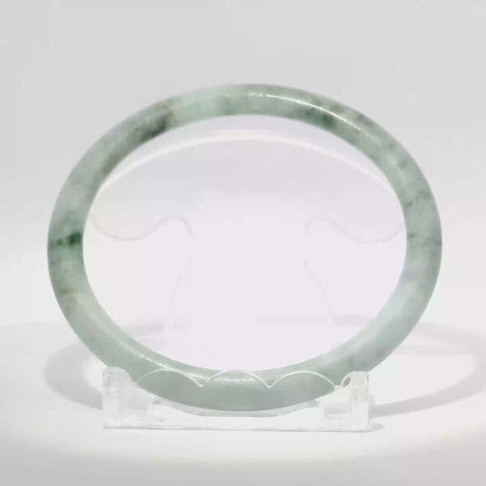 Natural Burmese Jadeite Bangle – Size 62 | SL677