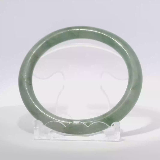 Natural Burmese Jadeite Bangle – Size 56 | SL602