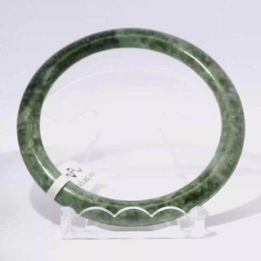 Natural Burmese Jadeite Bangle – Size 63 | SL794