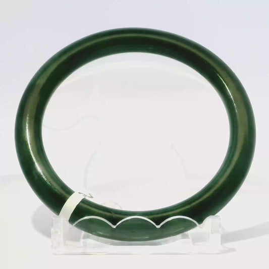 Natural Burmese Jadeite Bangle – Size 56 | SL976