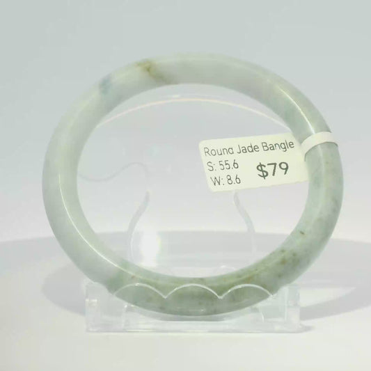 Natural Burmese Jadeite Bangle | SL024